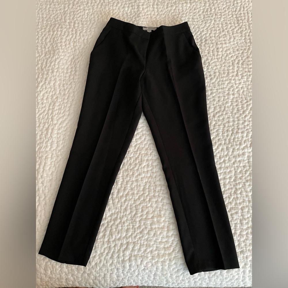 ASOS Straight Black Trouser Pant - Women’s US 2 (UK 6)